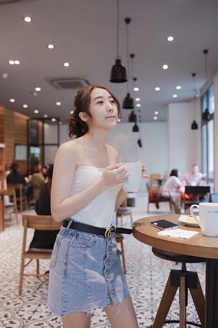 Áo ống hai dây bún