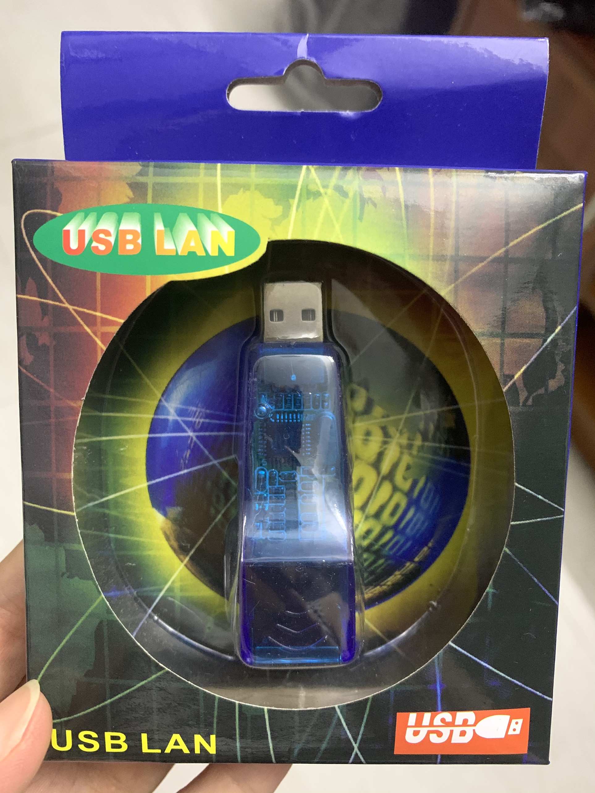 Đầu chuyển USB ra Lan RJ45 / USB Lan