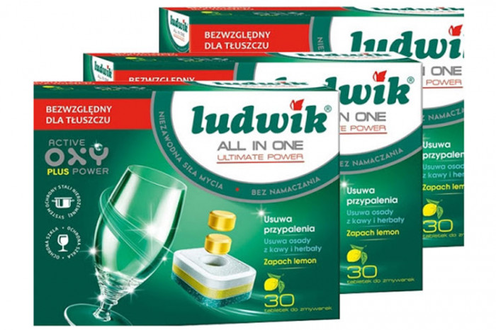 Viên rửa bát Ludwik All in one 30 viên