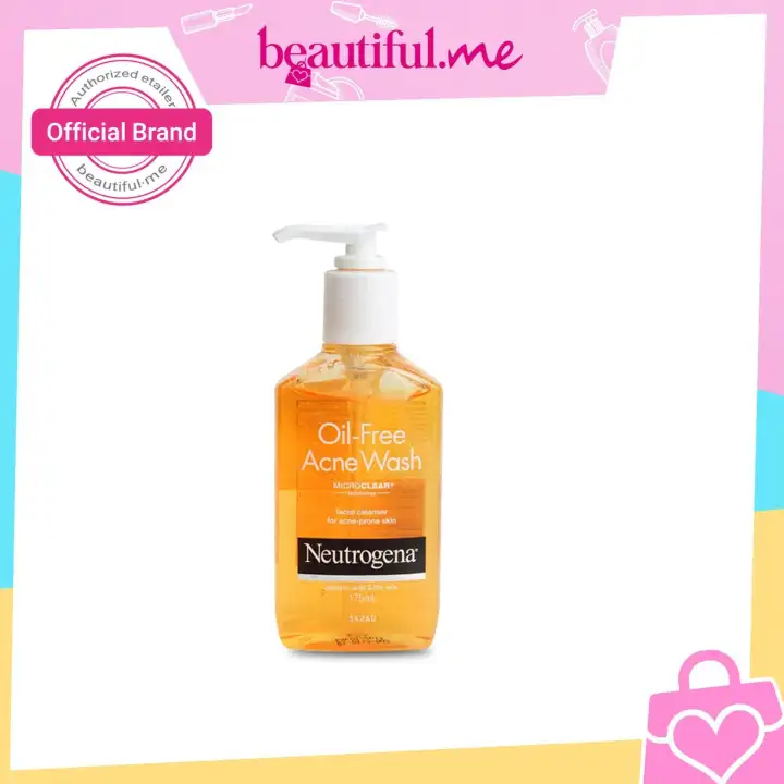 neutrogena microclear face wash
