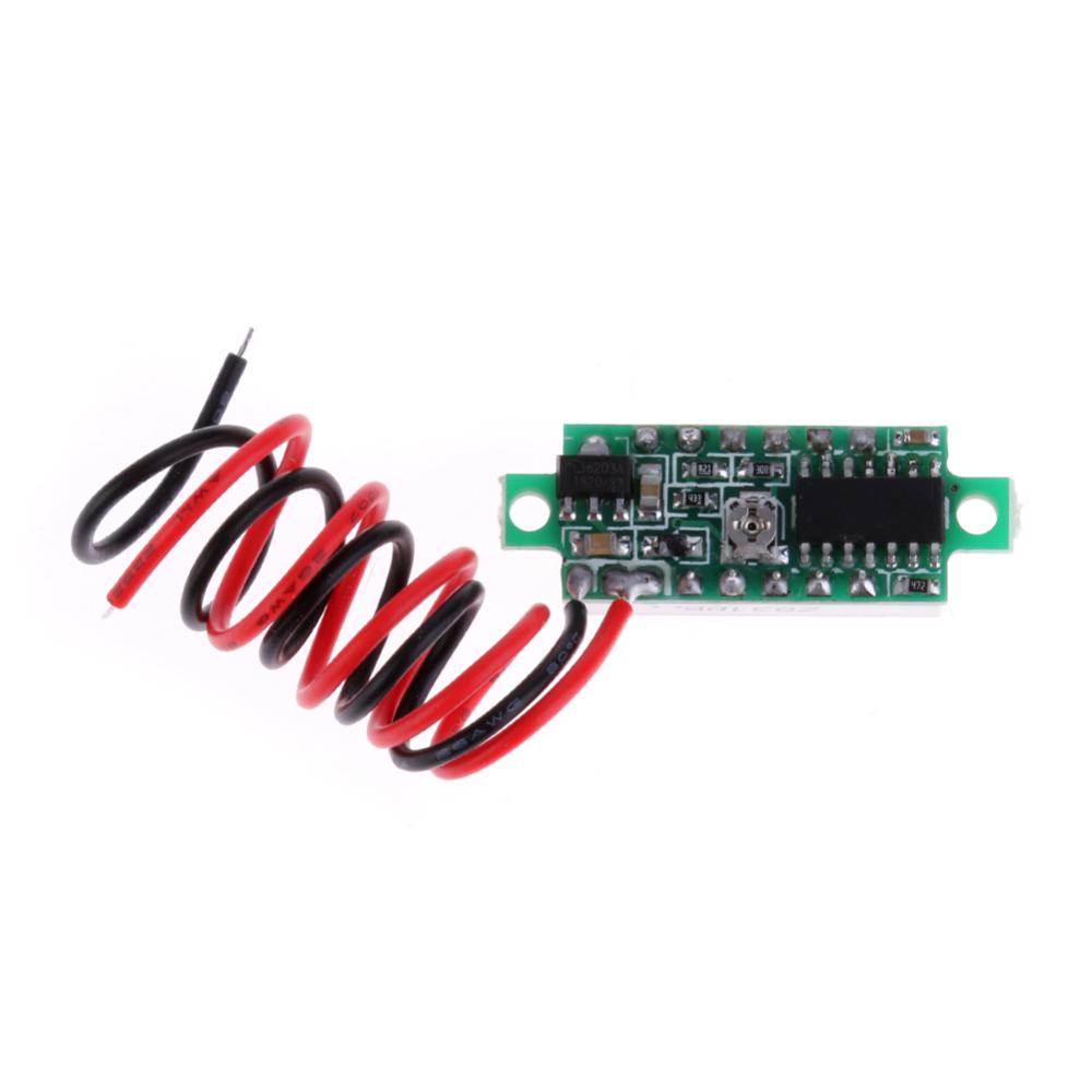 0.28inch Mini Digital Voltmeter LED Display DC2.5-30V Voltage Tester Panel