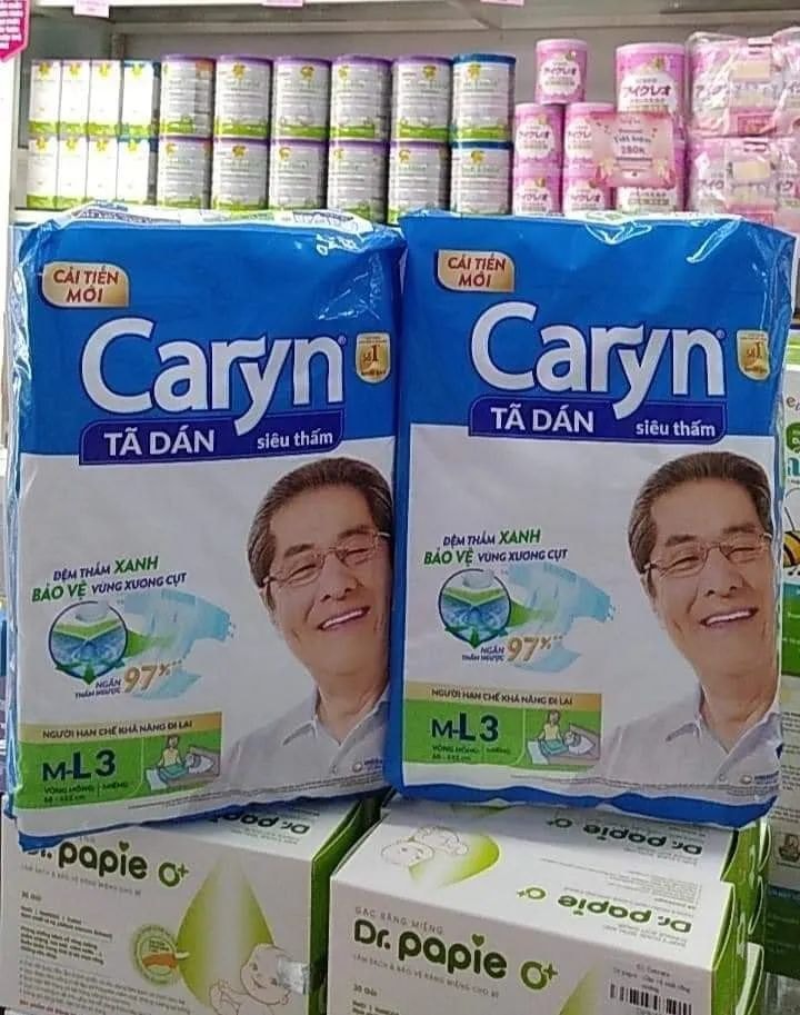 Bỉm Dán Caryn gói 3 miếng ML3 cho mẹ sau sinh