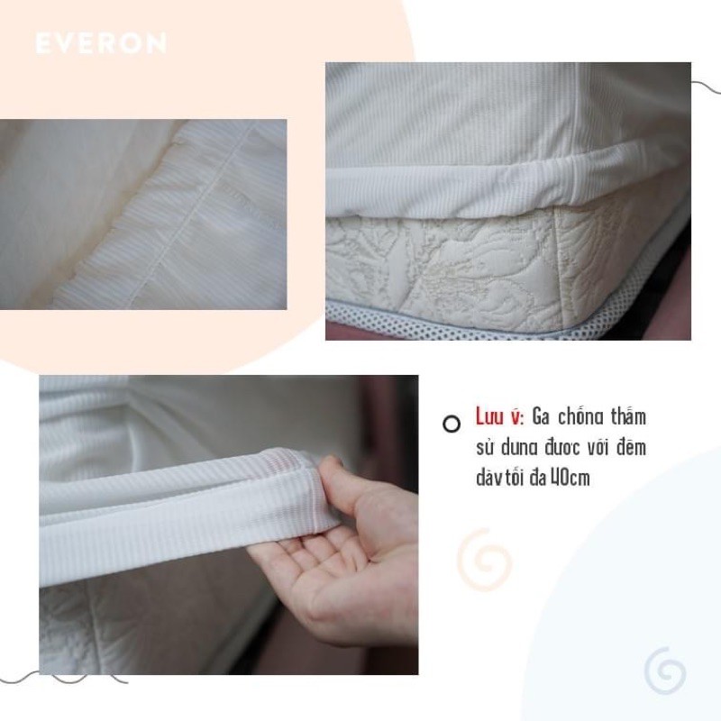 Ga chun chống thấm, bảo vệ đệm Everon (KÍCH THƯỚC THEO YÊU CẦU)
