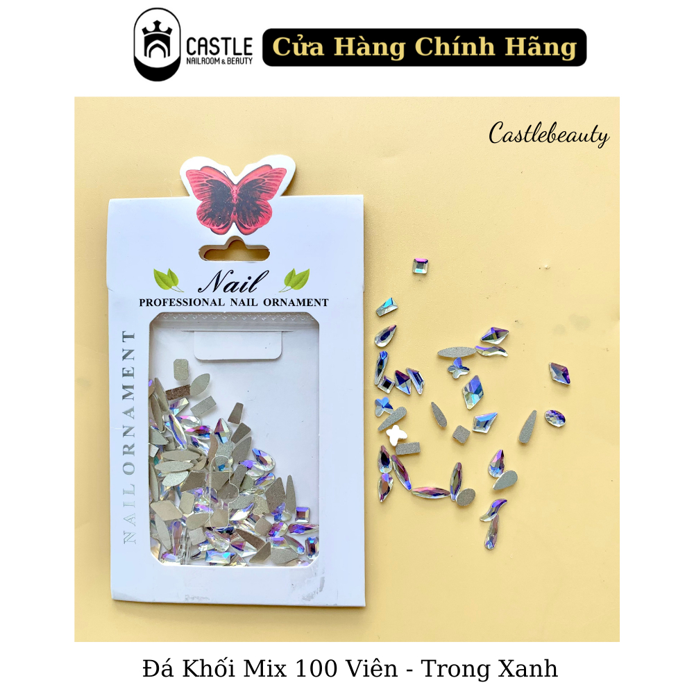 Đá Khối Nail Mix 100 Viên