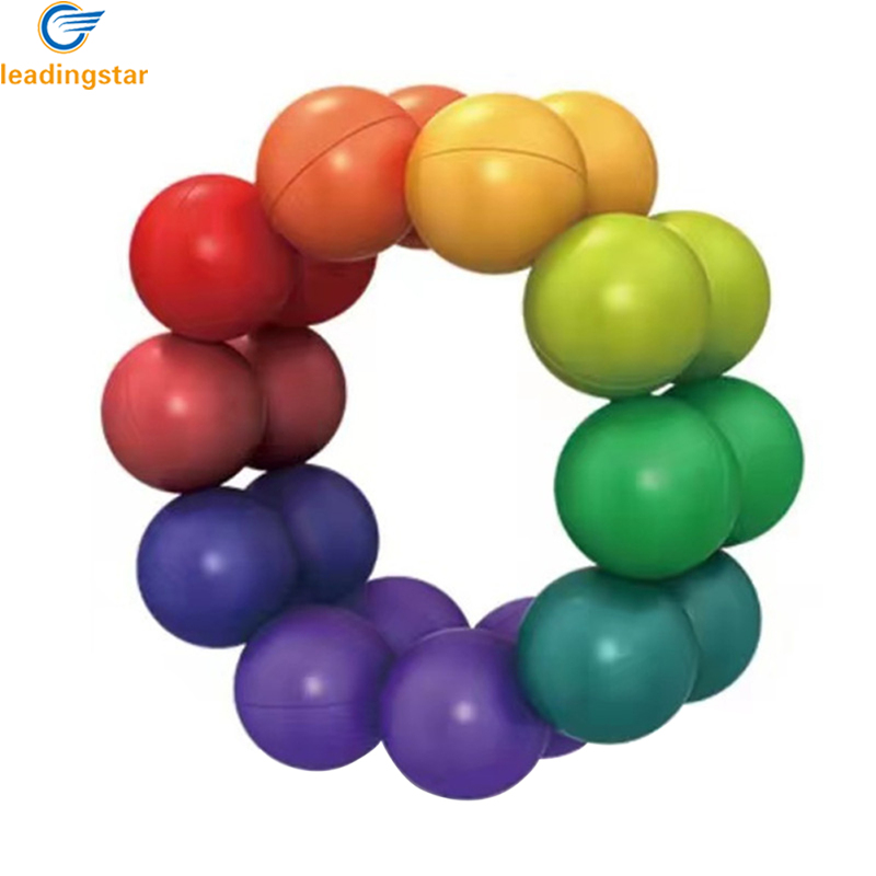 LeadingStar Fast Delivery DIY Puzzle Magic Ball Cube Intelligence Ball Novelty Decompression Toys Educational Toys Gifts For Boys Girls