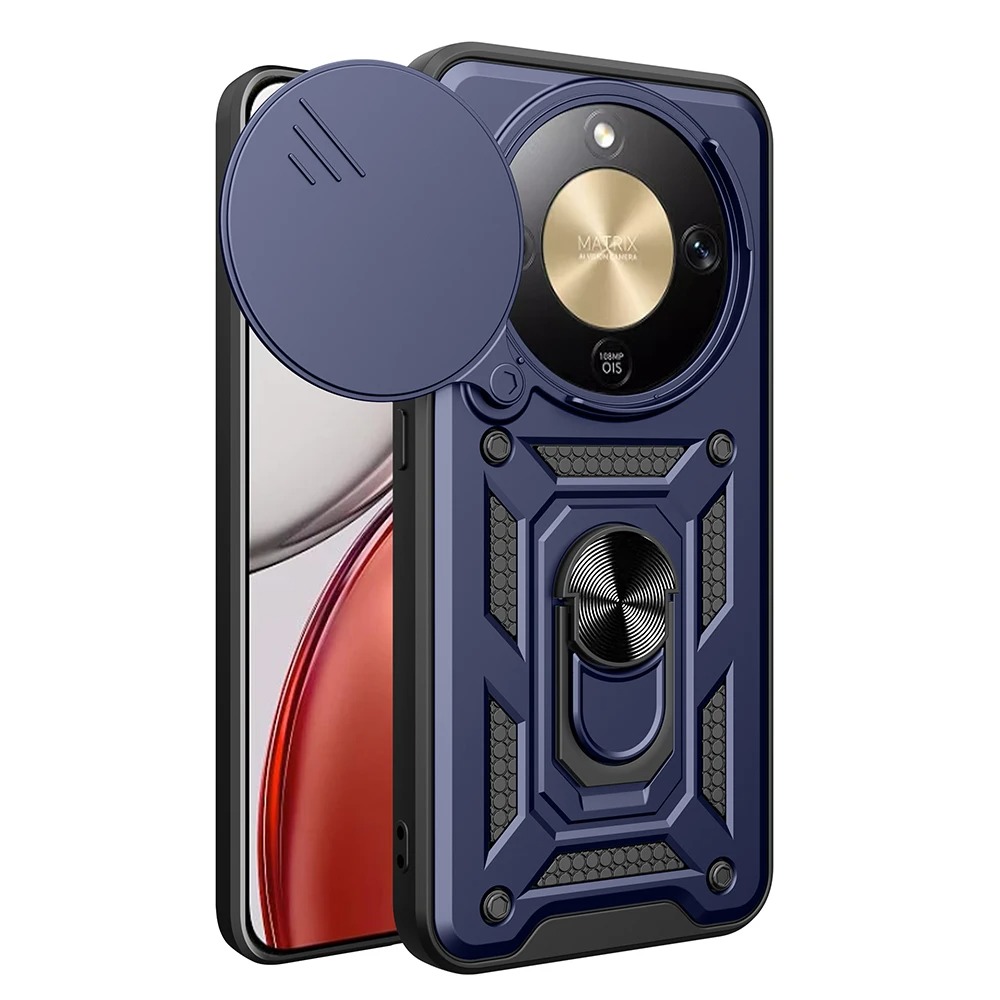 New Phone case Honor X9D X7D X5C Plus Back cover Car Foldable Metal