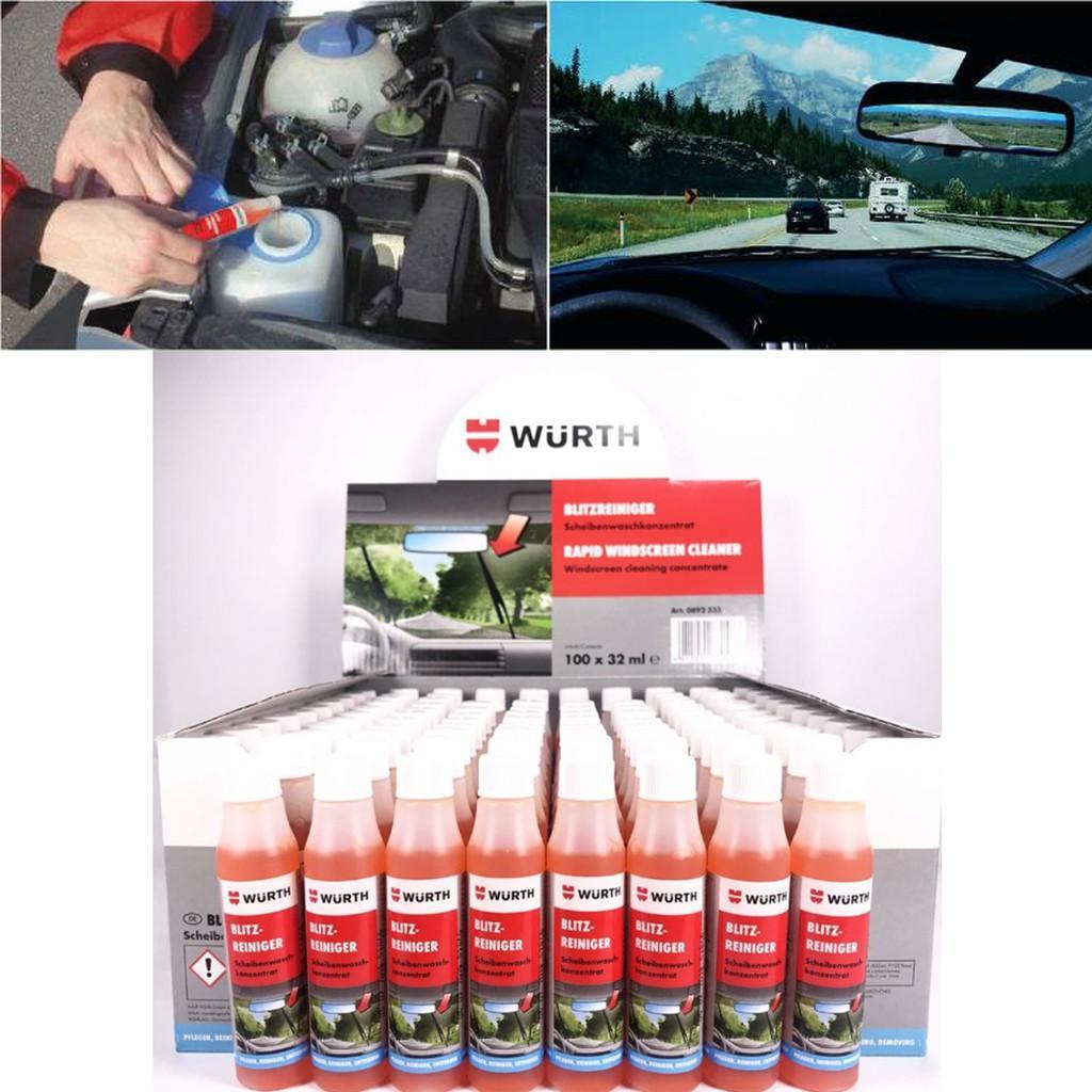 (NHẬP KHẨU ĐỨC) NƯỚC RỬA KÍNH XE Ô TÔ - WURTH RAPID WINDSCREEN CLEANER