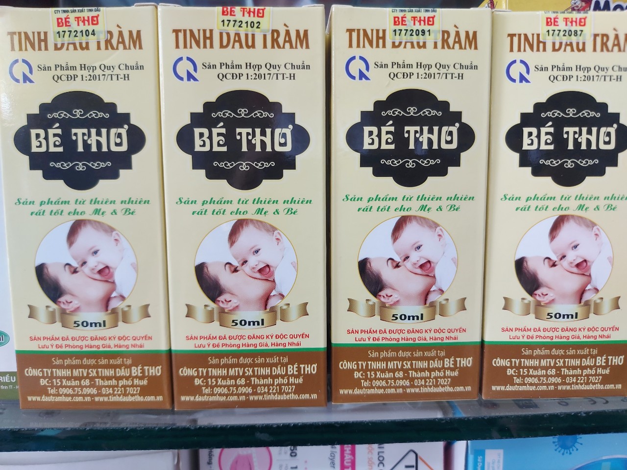 Dầu tràm Bé Thơ