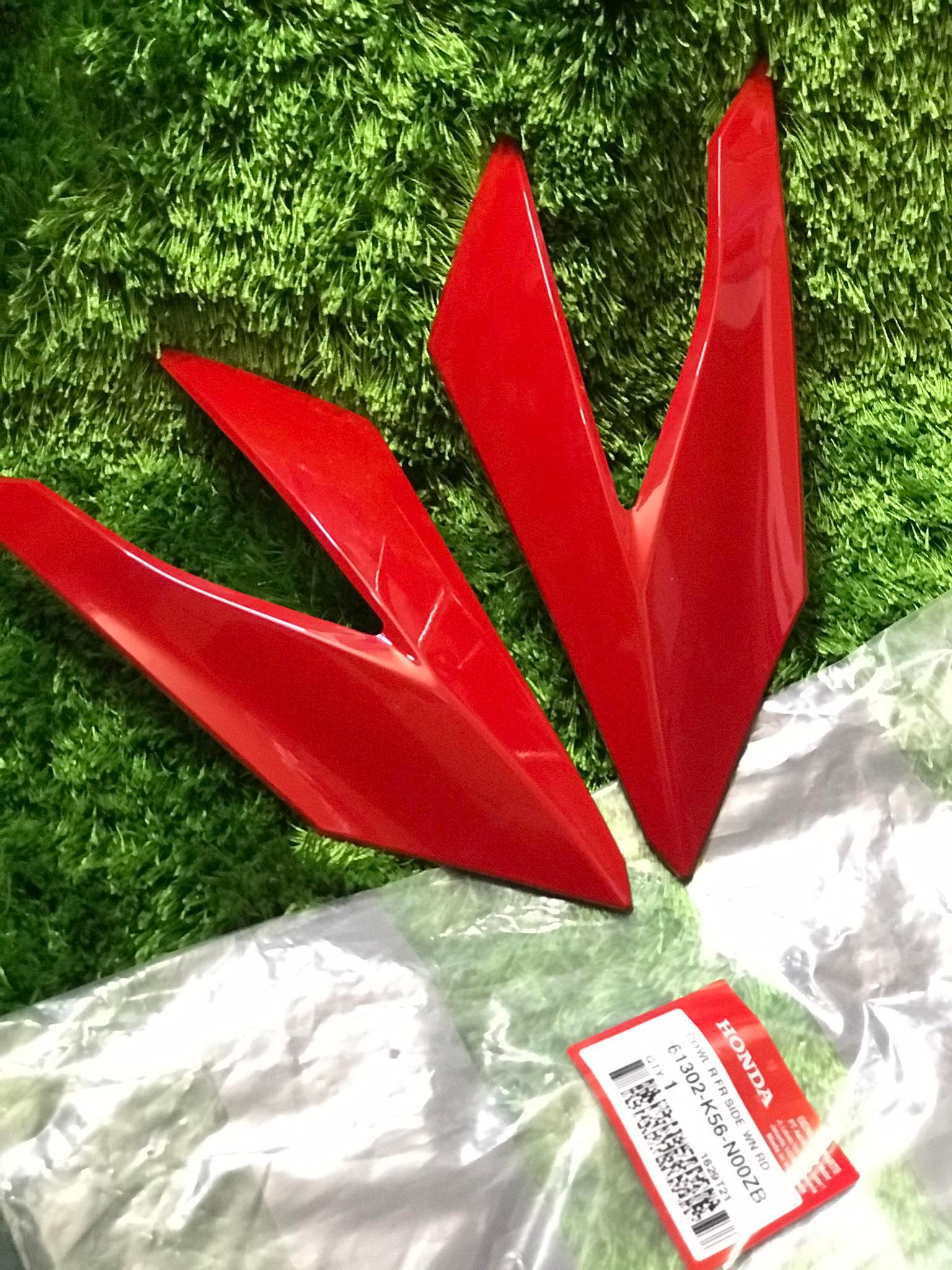 Cặp TAY THỎ SONIC 150 - Màu Đỏ