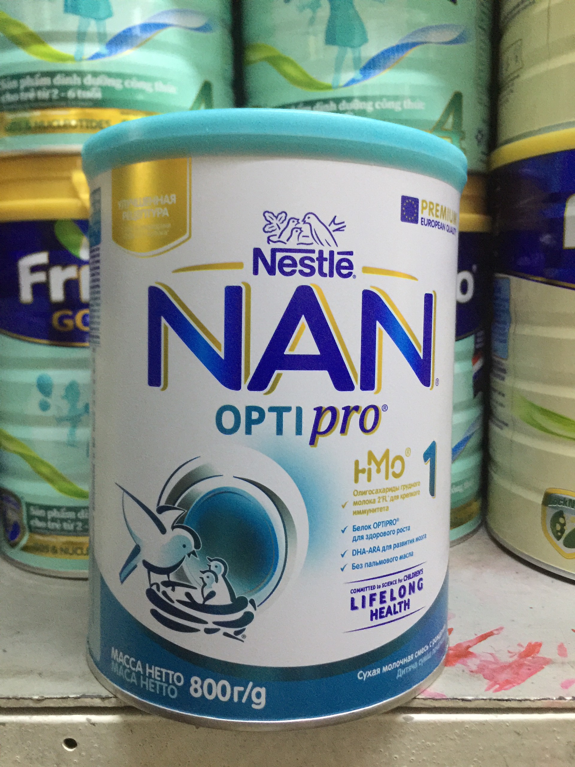 [MẪU MỚI] Sữa Nan Nga số 1 800g (0 - 6 tháng)