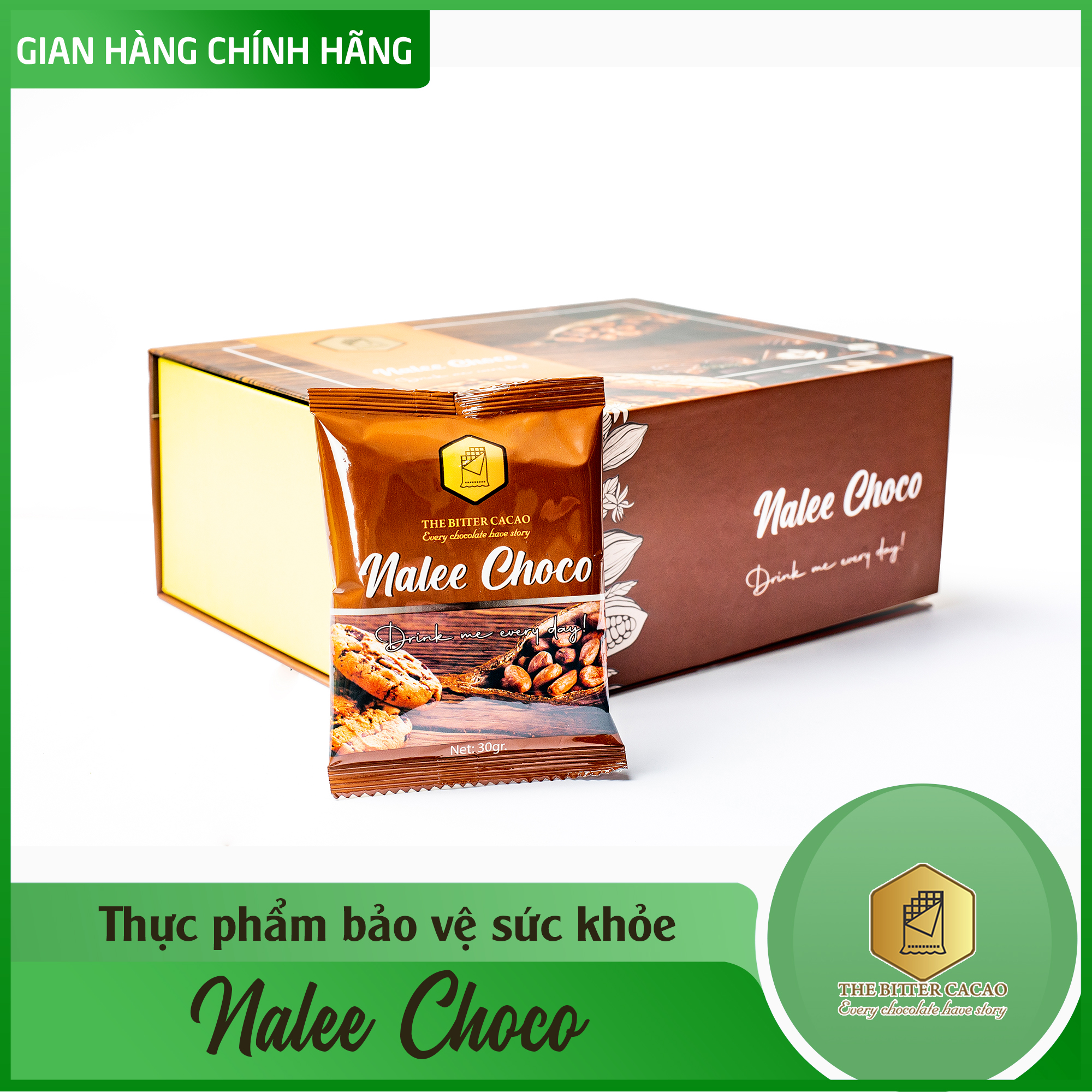 Bột cacao tăng cân nalee choco - hãng phân phối chính hãng - ảnh sản phẩm 4