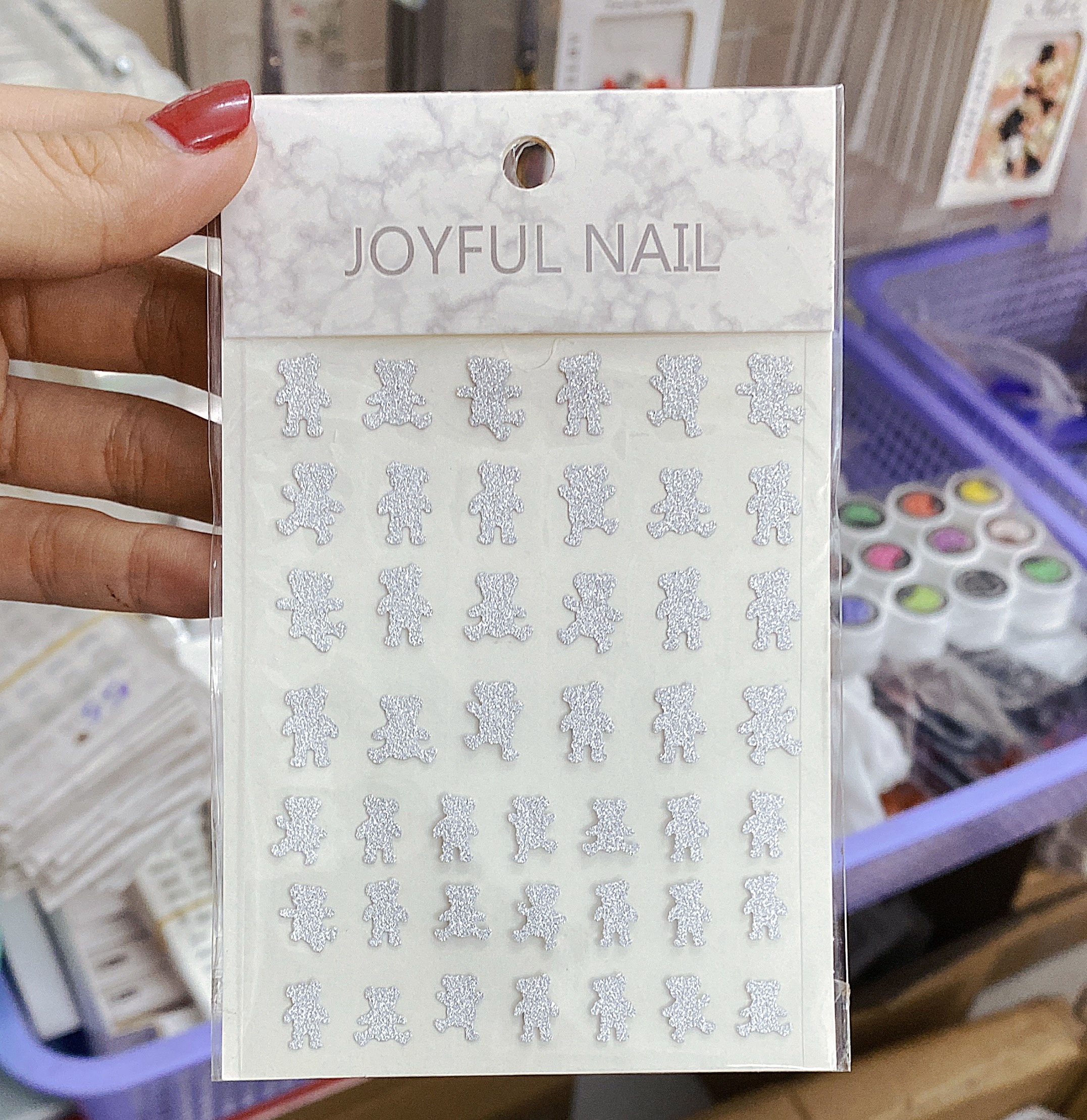 Sticker dán móng tay nhiều mẫu Hot - Nail 937