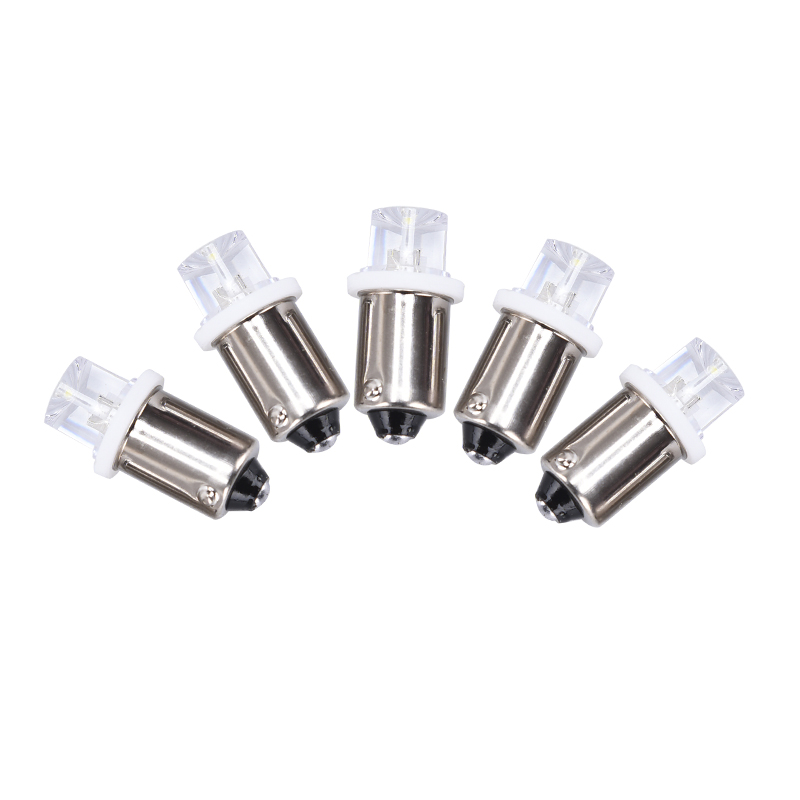 5pcs BA9S LED Indicator Bulb License Plate Bulb Instrument Bulb Detector Lamp ZHIXING. 