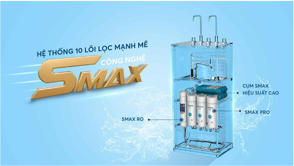 Máy lọc nước nóng lạnh Karofi KAD-I55