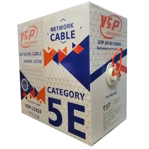 Cable lan vision l502f utp cat 5e loại tốt - cáp mạng