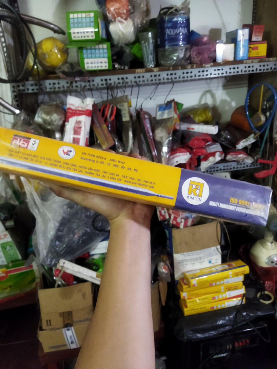 Que Hàn Sắt Kim Tín 2.5ly/ 3.2ly [BÁN KG] [BÁN nguyên BÓ]