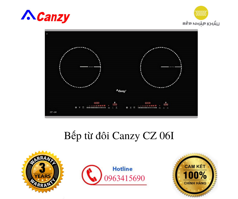 Bếp từ đôi canzy cz-08i