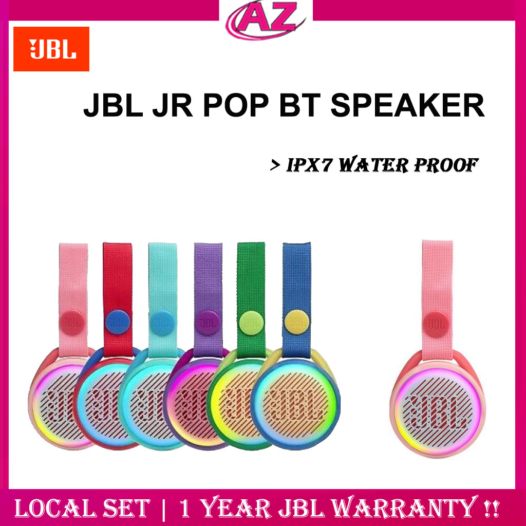 JBL JR POP BT SPEAKER | IPX7 WATER 