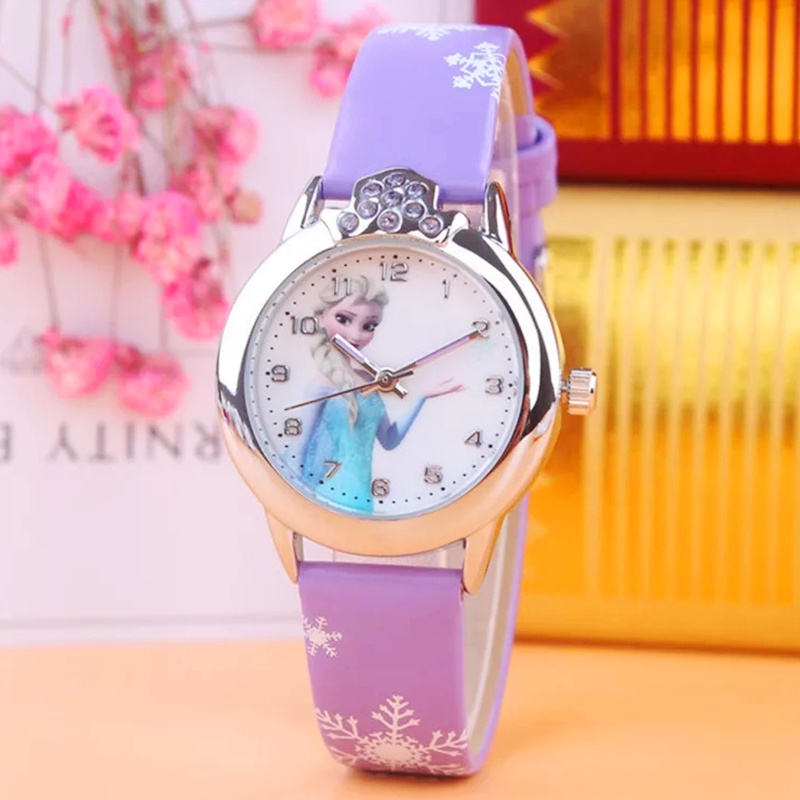 Đồng hồ Elsa & Anna cho bé gái