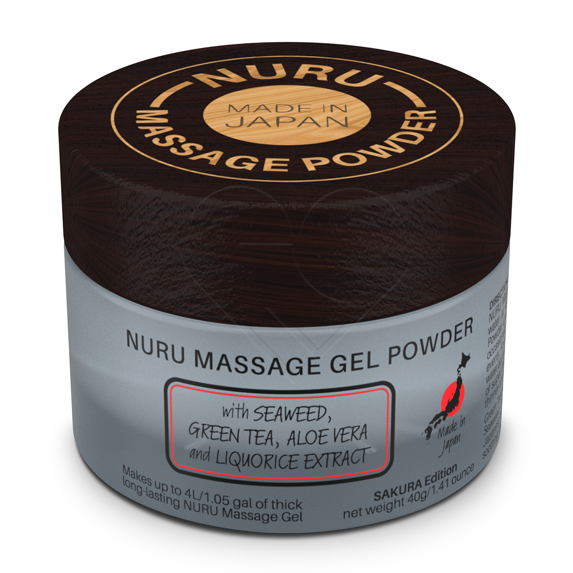 Vegan Nuru Massage Gel Powder - Sakura Edition 40g | Lazada Singapore