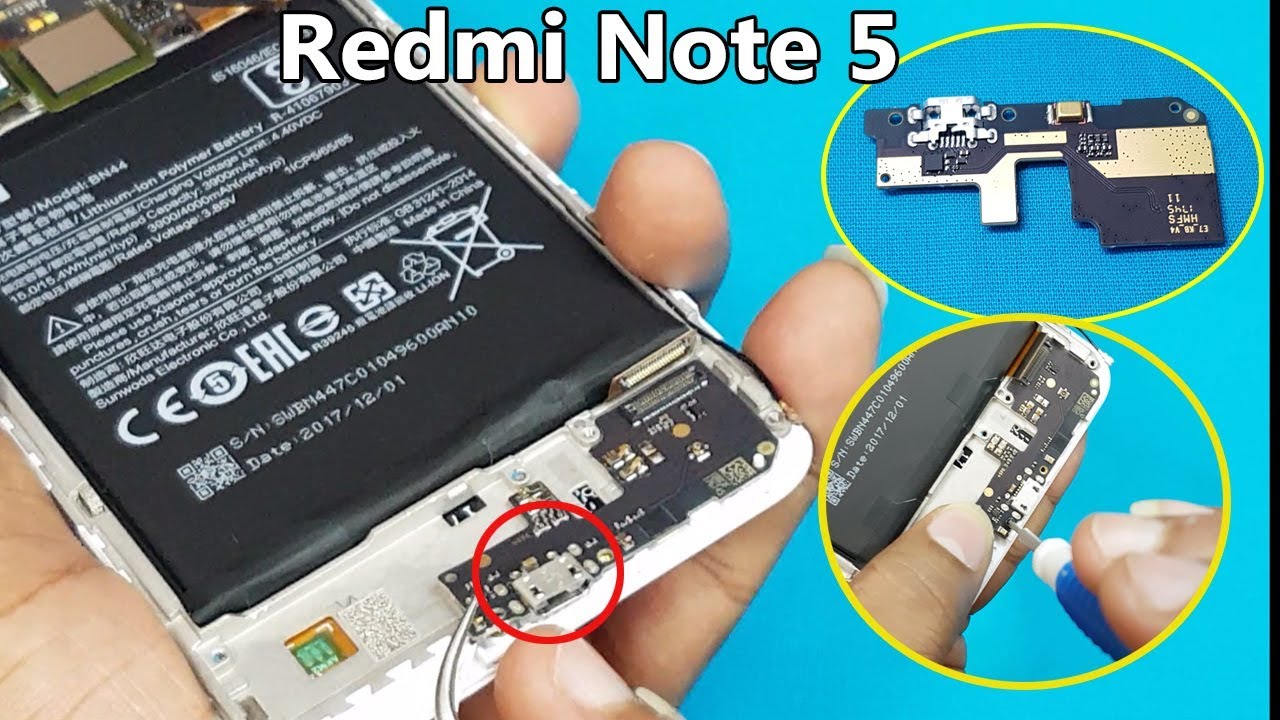 Charging Jack Redmi Note Pro Charging Board Original Charging Port