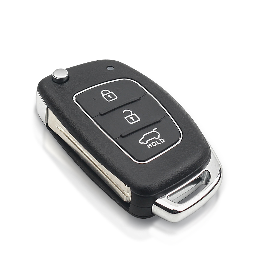 Keyyou Car Remote Flip Key Fob For Hyundai Accent Ix35 Ix45 I30 Solaris ...