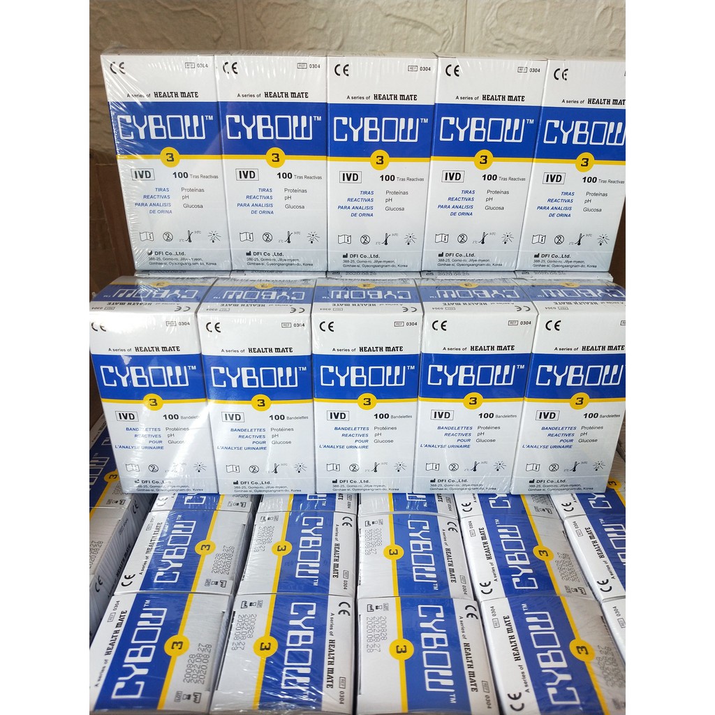 Que thử nước tiểu Cybow 3, 10 thông số