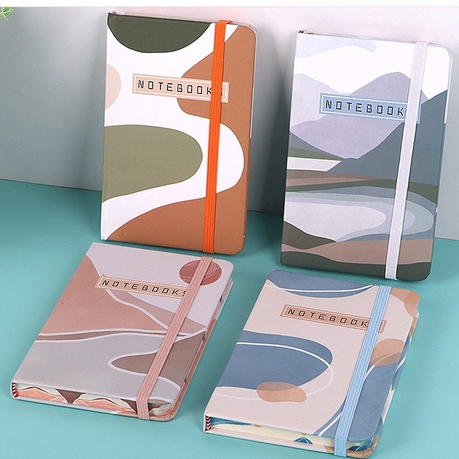 Sổ Tay Sổ Lưu Niệm Bỏ Túi Bìa Cứng A6 Hoạt Hình Sáng Tạo