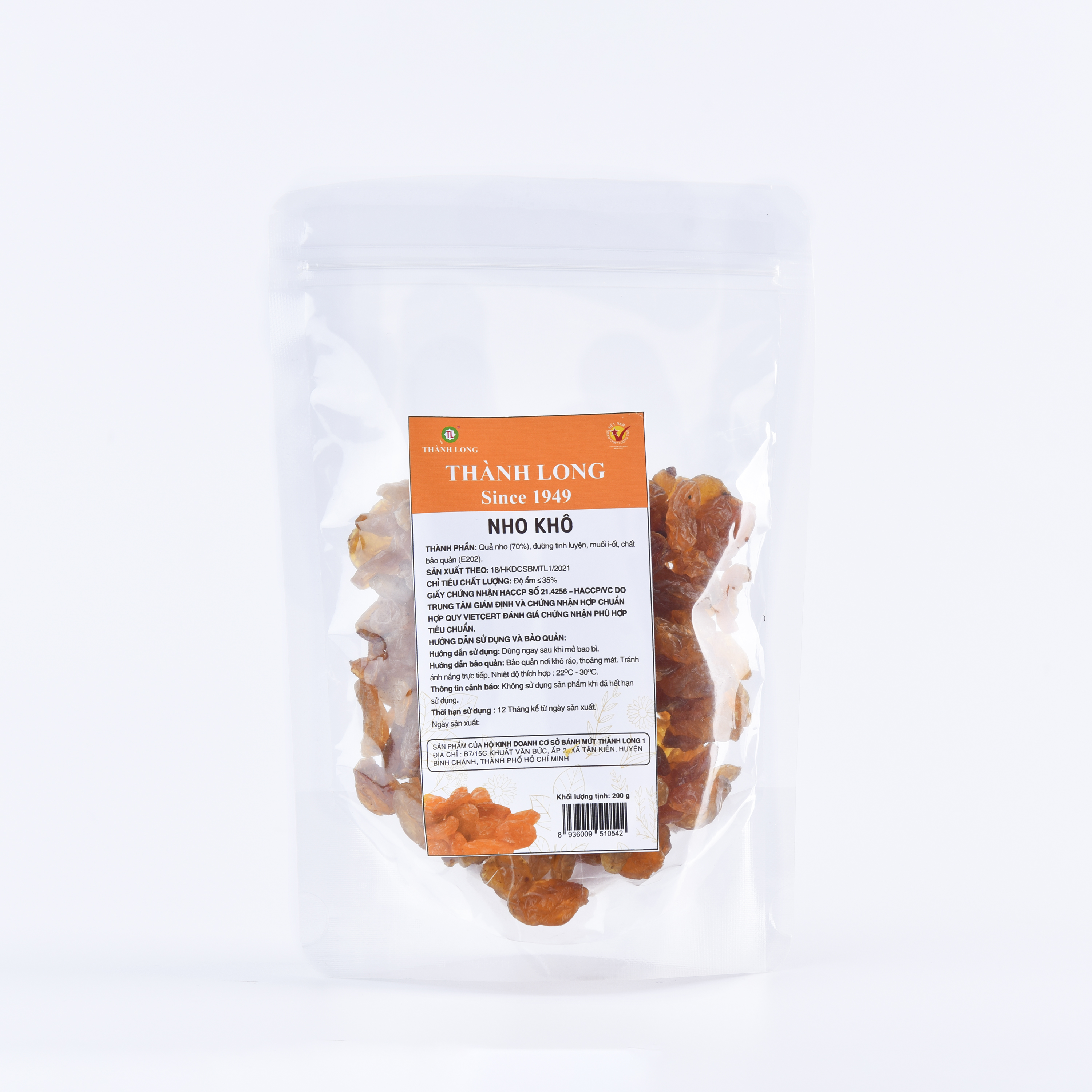 NHO KHÔ THÀNH LONG 500G - Việt Nam