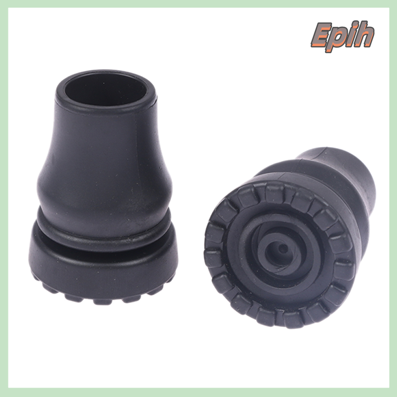 [Epih] Rubber Tips For Old Man Hiking Poles Trekking Poles Solid T-handle Walking Stick