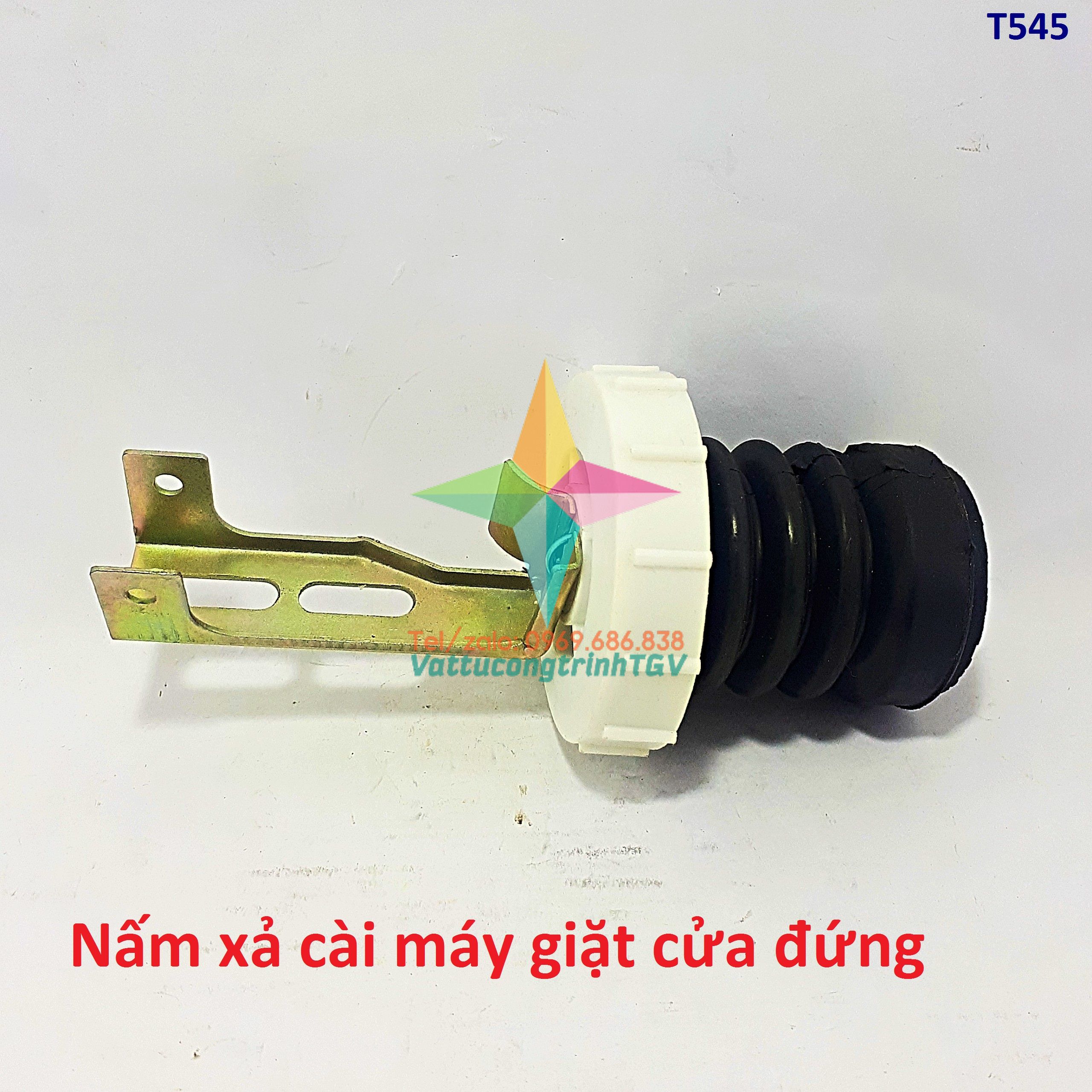 Bộ nấm xả máy giặt cửa đứng