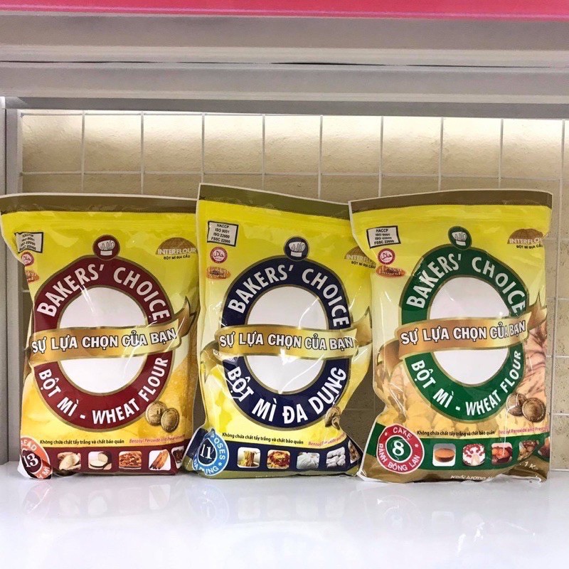 Bột mỳ baker choice số 8-11-13/ bột mỳ làm bánh bao / bông lan/ bánh mỳ
