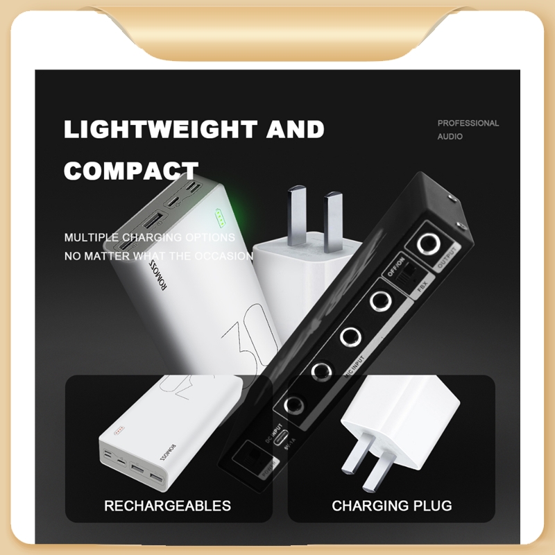 Feedback Suppressor for Wireless/Wired Microphones - Anti-Howling Feedback Controller