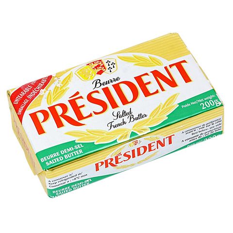 Bơ mặn president Nhập khẩu pháp 125g-200g