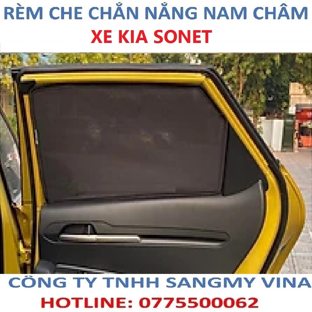 RÈM CHE NẮNG NAM CHÂM XE KIA SONET