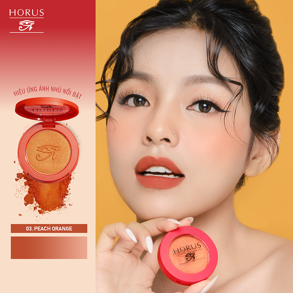 Phấn Má Horus Phấn má Long - Lasting Blusher 4g