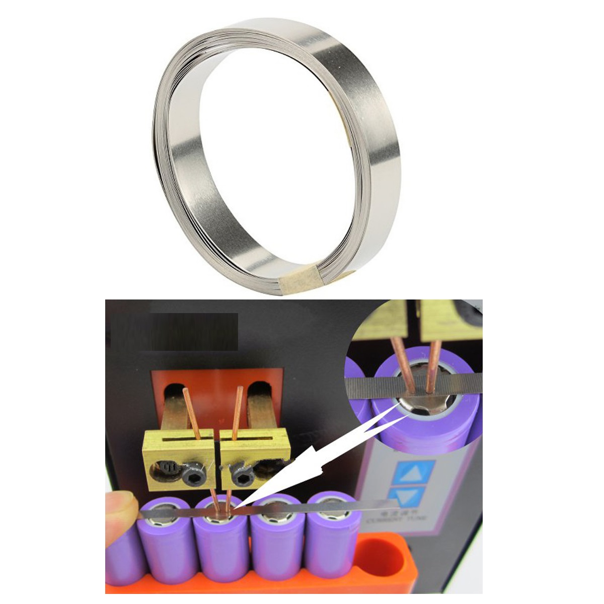 KẼM HÀN CELL PIN 0.1X7MM (CUỘN 10 MÉT)