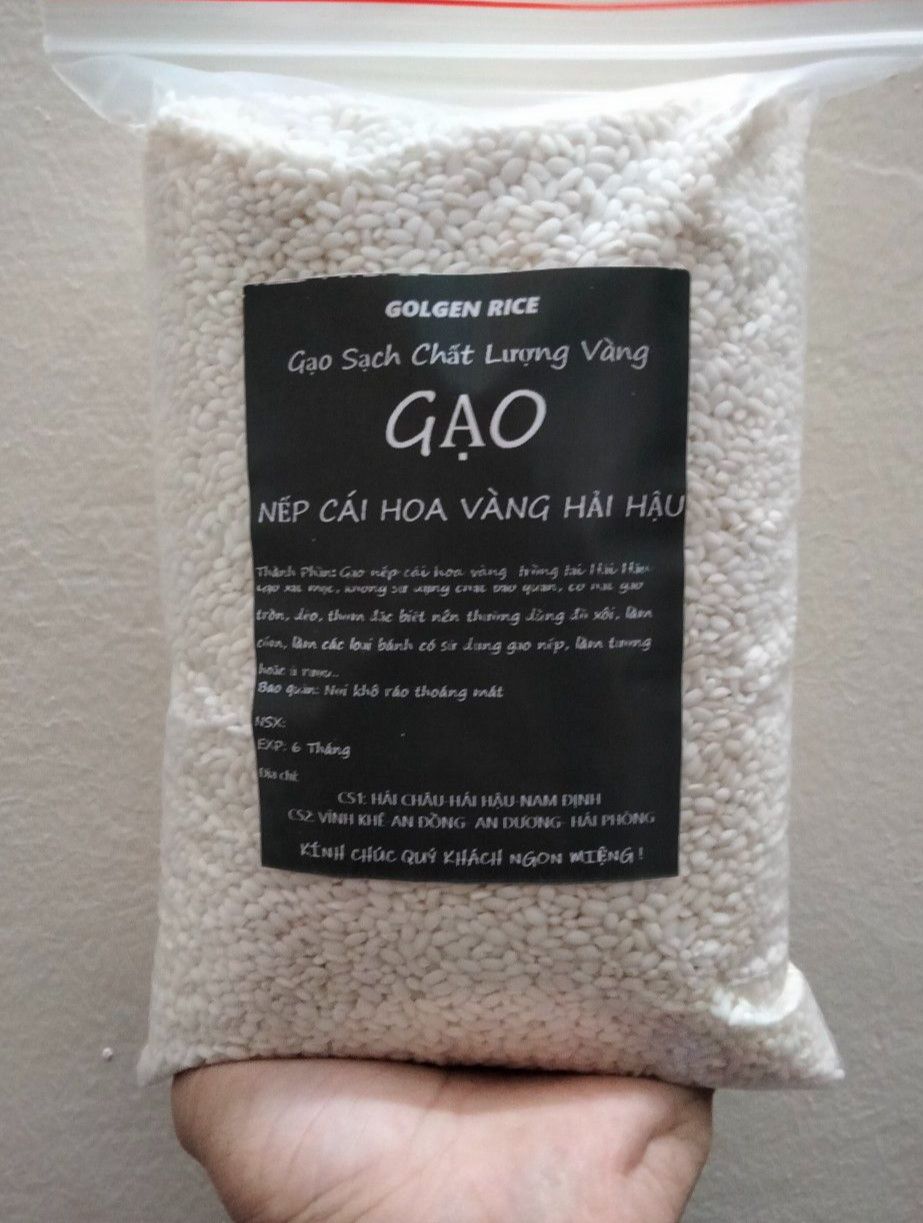 Gạo nếp cái hoa vàng (Hải Hậu)