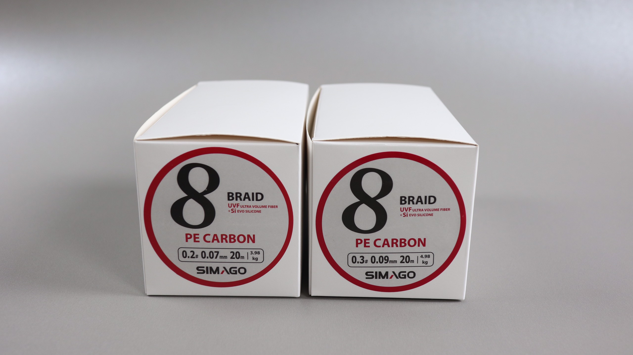 Dù thẻo 20m Simago PE Carbon có lõi