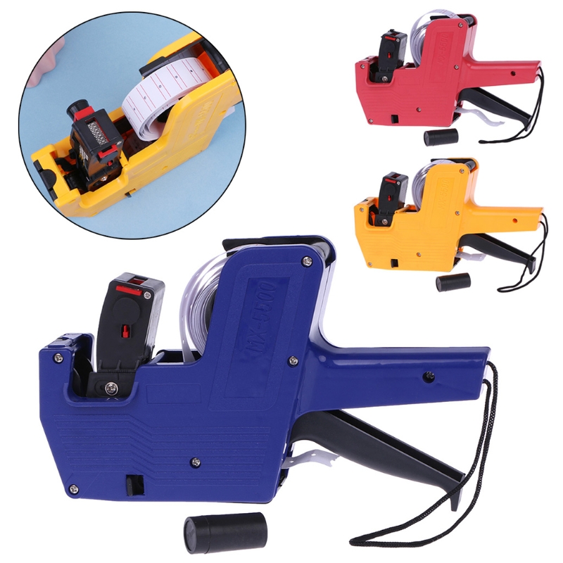 8 Price Tag Labeler Labeller Stickers Label +2 Roll | Daraz.com.np