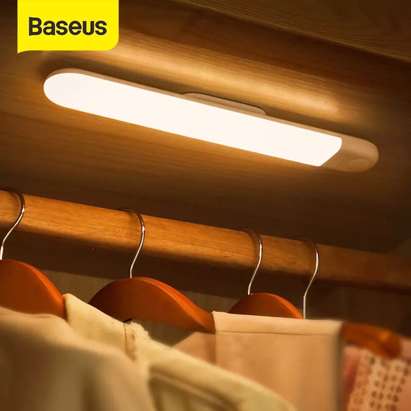 Đèn LED Baseus PIR cảm biến chuyển động ban đêm trang trí cho tủ quần áo