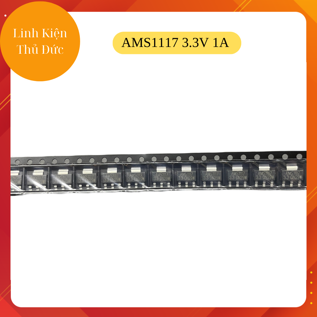Ams1117 3.3v 1a ic ổn áp sot-233