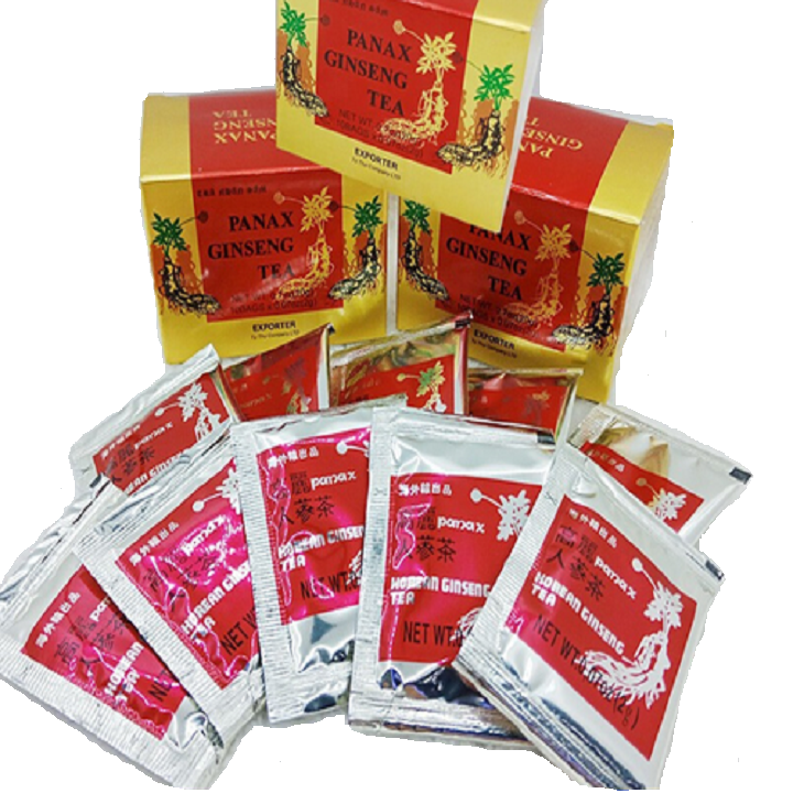 Trà sâm Hàn Quốc Panax Ginseng Tea - Hộp lớn 100 gói