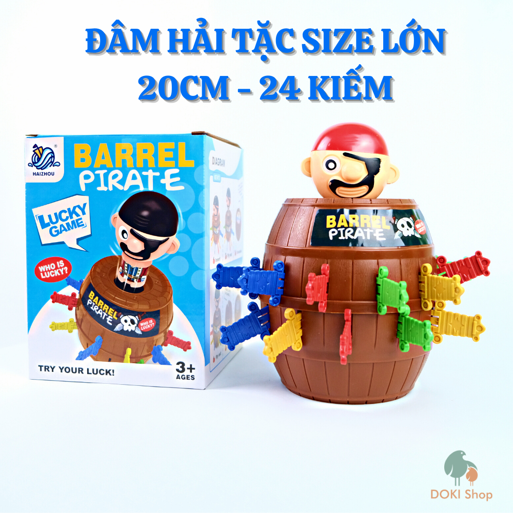 Đâm hải tặc size lớn 20cm 24 kiếm, 16 kiếm