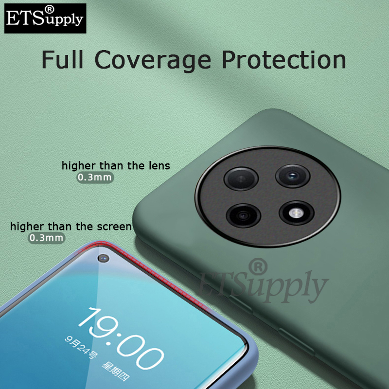 Phone case OPPO Reno 12F Soft Silicone Liquid Lens Protection Slim Back Cover OPPO Reno 12F Case.