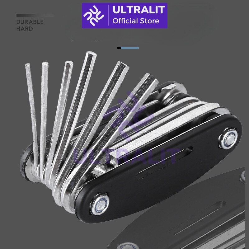 ULTRALIT EDC 15 IN 1 Obeng Set Komplit Multifungsi / Obeng Sepeda ...