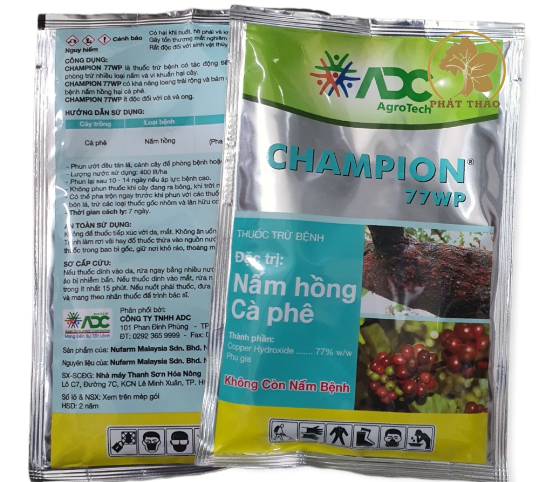 Thuốc Trừ Bệnh CHAMPION 77WP (100g)