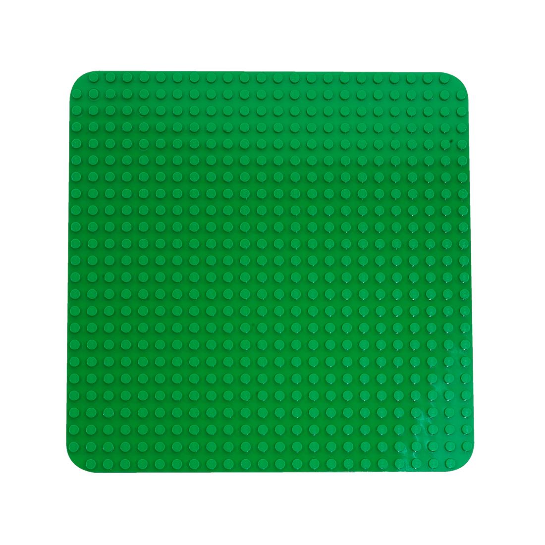 lego duplo green building plate