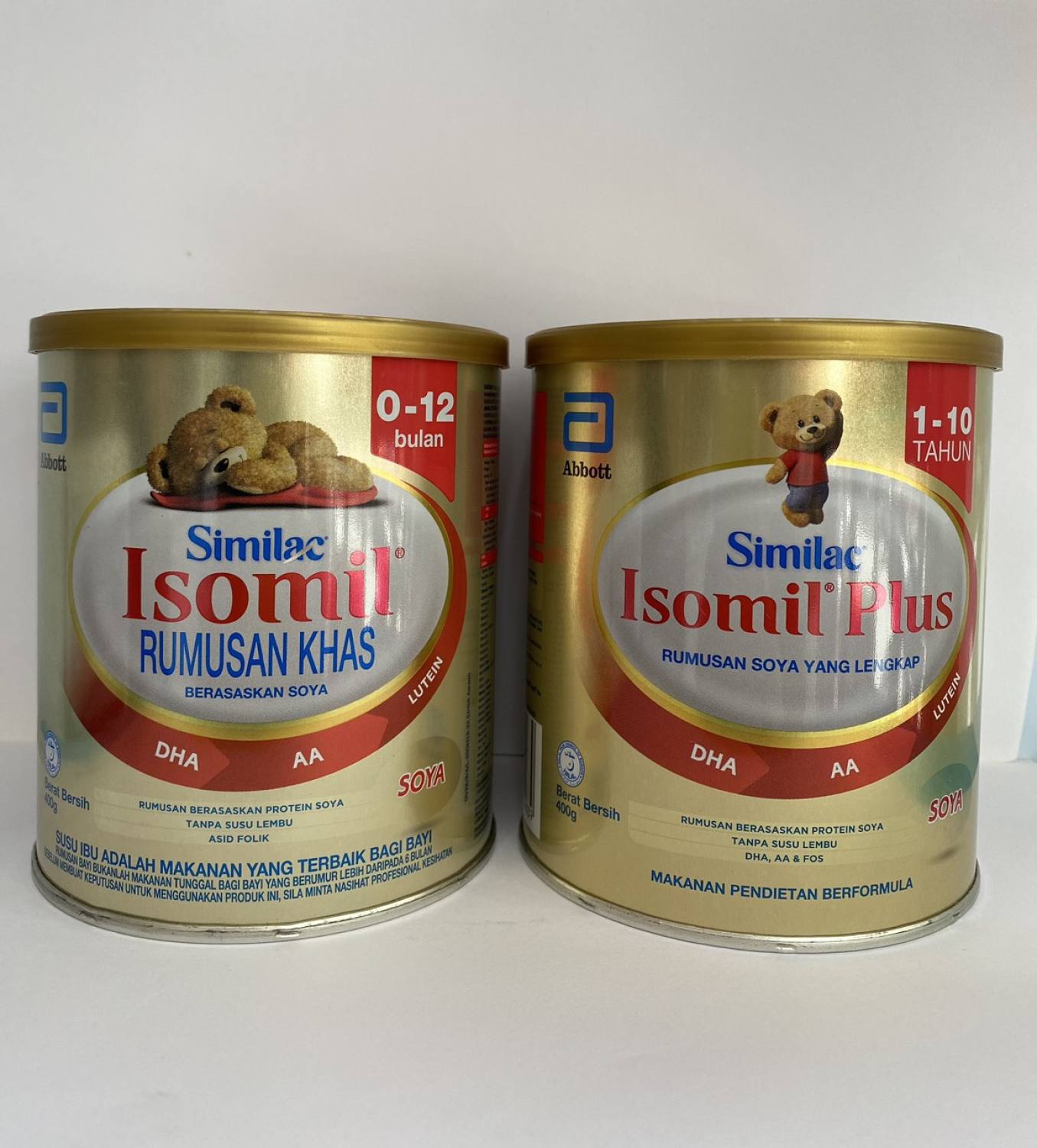 SỮA CÔNG THỨC SIMILAC ISOMIL VÀ ISOMIL PLUS 400G - ĐẠM ĐẬU NÀNH