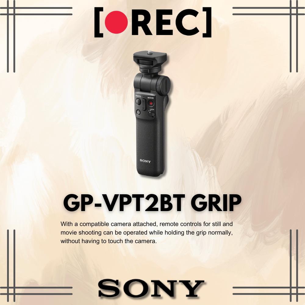 Sony GP-VPT2BT Shooting Grip With Wireless Remote Commander For